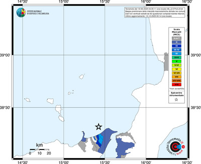 Mappa MCS - territori comuni