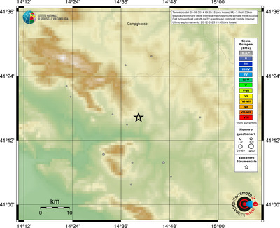 Mappa EMS - località