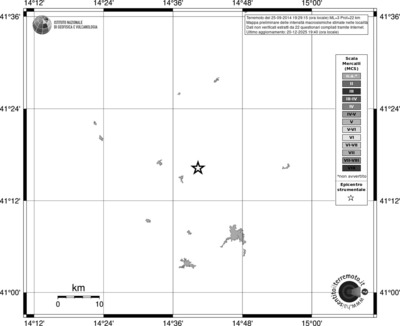 Mappa MCS - territori località