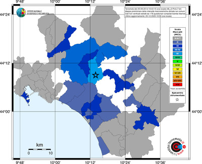 Mappa MCS - territori comuni
