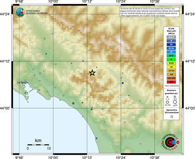 Mappa MCS - località