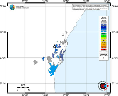 Mappa MCS - territori località