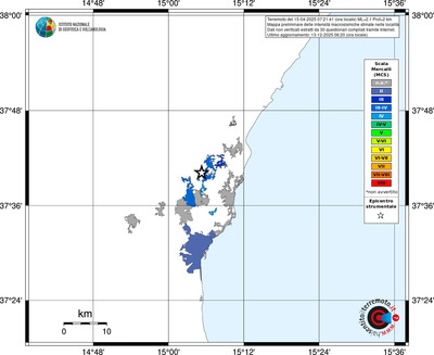 Mappa MCS - territori località