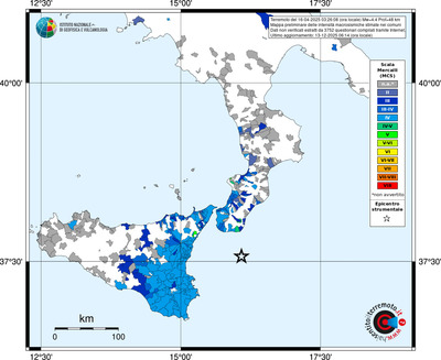 Mappa MCS - territori comuni