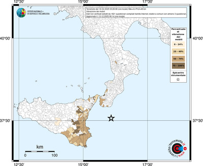 Mappa territorio comunale con almeno 3 questionari