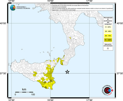 Mappa territorio comunale con almeno 3 questionari