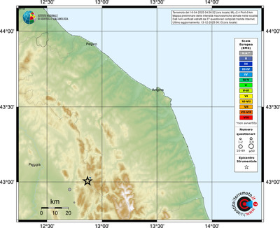 Mappa EMS - località