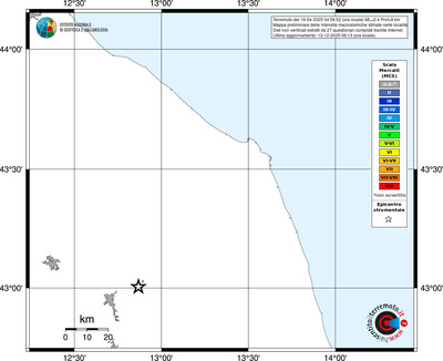 Mappa MCS - territori località