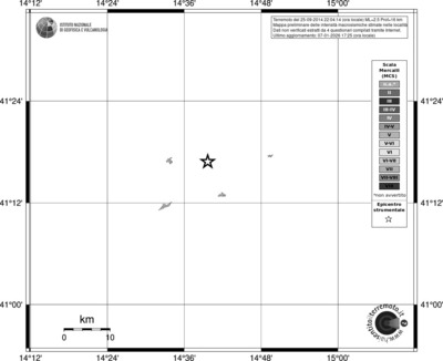 Mappa MCS - territori località