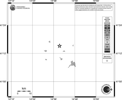 Mappa MCS - territori località