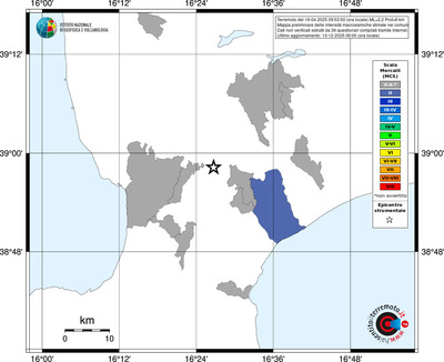 Mappa MCS - territori comuni