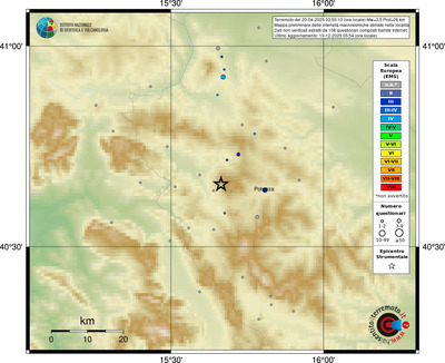 Mappa EMS - località