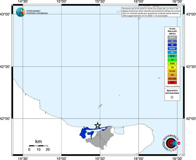 Mappa MCS - territori comuni