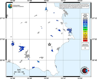 Mappa EMS - territori località