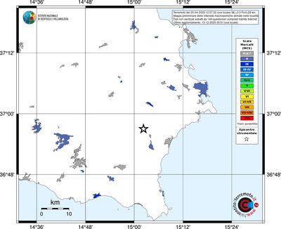 Mappa MCS - territori località