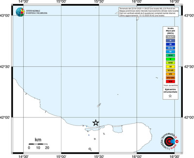 Mappa MCS - territori località