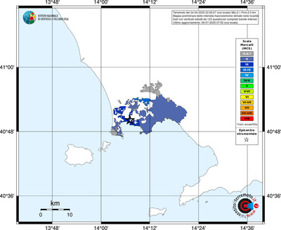 Mappa MCS - territori delle località