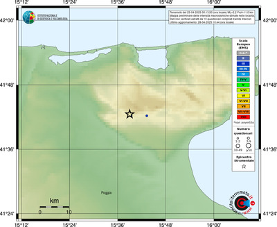 Mappa EMS - località