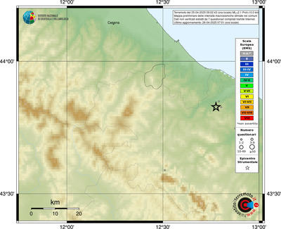 Mappa EMS - comuni