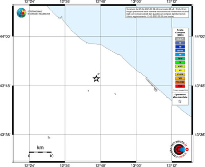 Mappa EMS - territori località
