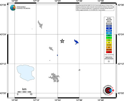 Mappa MCS - territori località