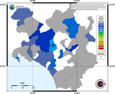 Mappa MCS - territori comuni