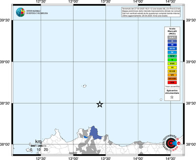 Mappa MCS - territori comunali