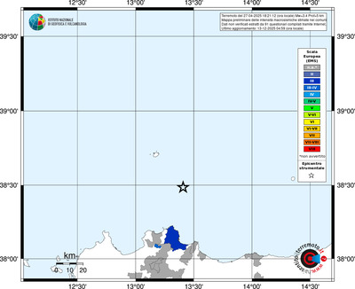 Mappa EMS - territori comuni