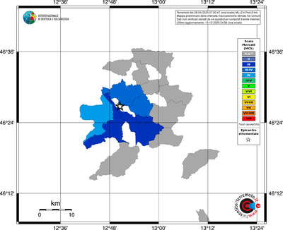 Mappa MCS - territori comuni