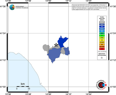 Mappa MCS - territori comuni