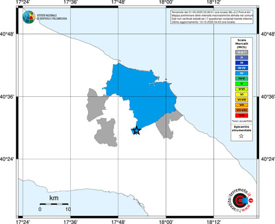 Mappa MCS - territori comuni