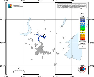 Mappa EMS - territori località