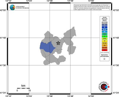 Mappa MCS - territori comuni
