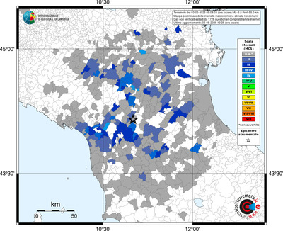Mappa MCS - territori comunali