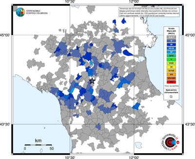 Mappa MCS - territori comuni