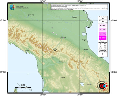 Mappa comuni con almeno 3 questionari