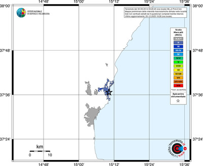 Mappa MCS - territori località