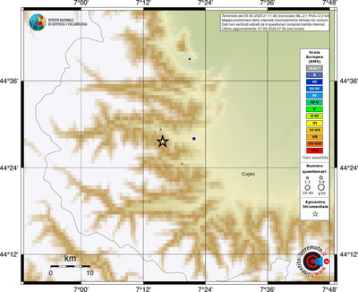 Mappa EMS - comuni
