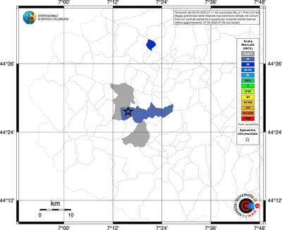 Mappa MCS - territori comunali