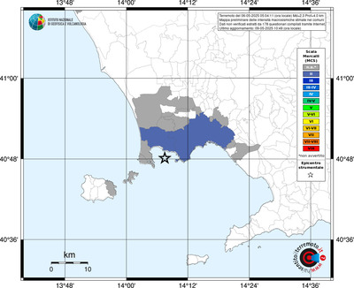 Mappa MCS - territori comunali