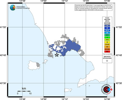 Mappa MCS - territori delle località