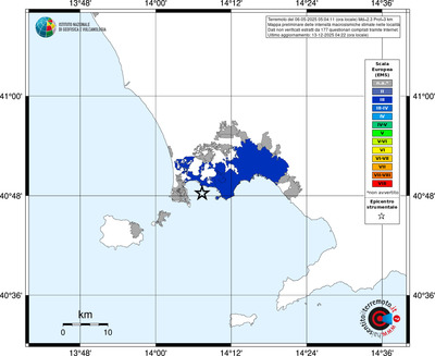 Mappa EMS - territori località