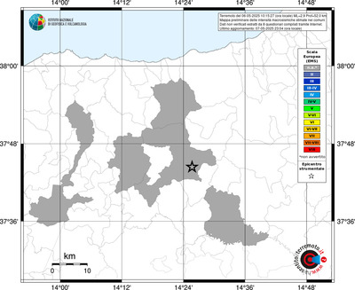 Mappa EMS - territori comunali