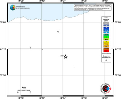 Mappa EMS - territori località