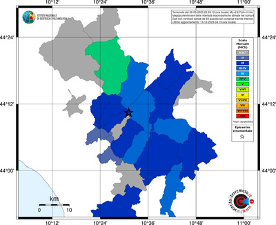 Mappa MCS - territori comuni