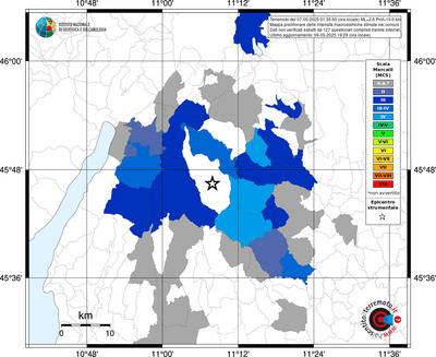 Mappa MCS - territori comunali