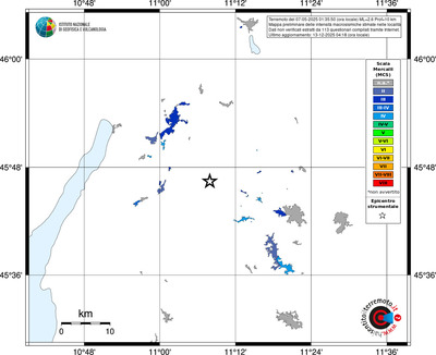 Mappa MCS - territori località