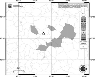Mappa MCS - territori comunali