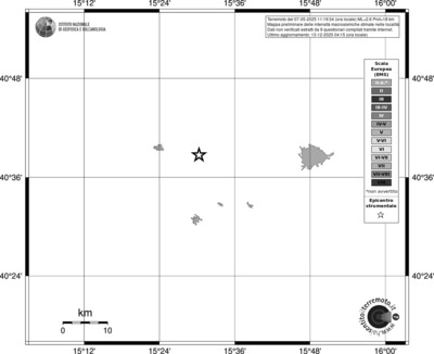Mappa EMS - territori località