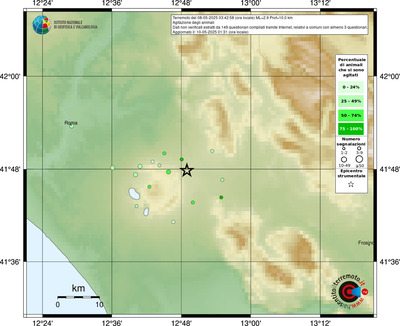 Mappa comuni con almeno 3 questionari